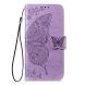 Чехол-книжка с рисунком UniCase Butterfly Pattern для Xiaomi Redmi 15C / Poco C85 - Light Purple (386156LV). Фото 6 из 9