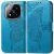 Чехол UniCase Butterfly Pattern для Xiaomi Redmi Note 14 Pro Plus - Blue: фото 1 из 9