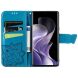 Чехол UniCase Butterfly Pattern для Xiaomi Redmi Note 14 Pro Plus - Blue (373218L). Фото 2 из 9