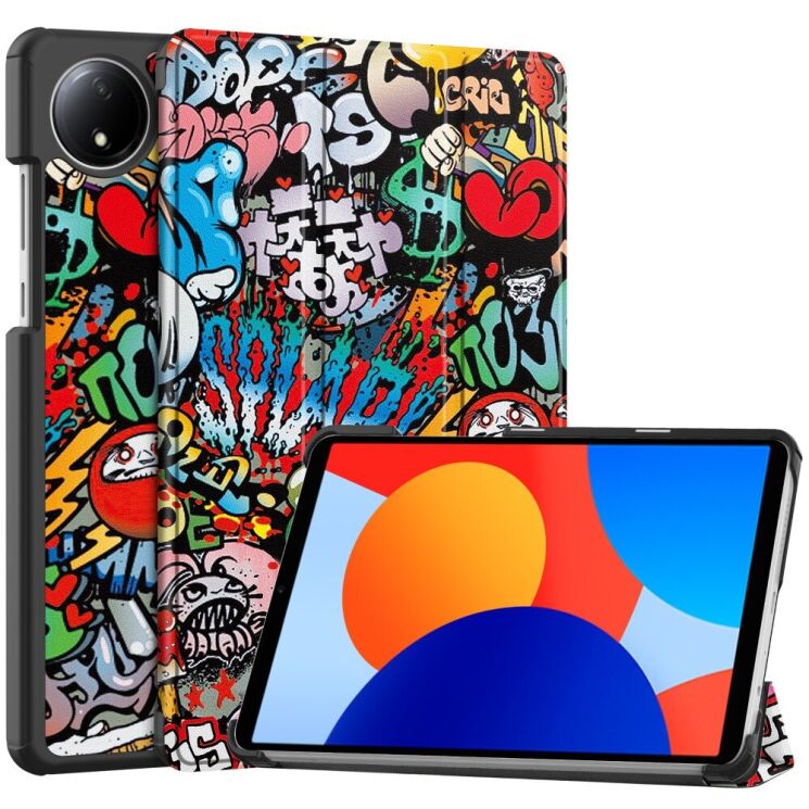 Чехол UniCase Life Style для Xiaomi Redmi Pad SE 8.7 4G - Graffiti: фото 1 из 10