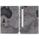Чохол UniCase Map Pattern для Samsung Galaxy Tab S9 FE (X510/516) / Tab S10 FE (X520/526) - Grey (338923H). Фото 1 з 7