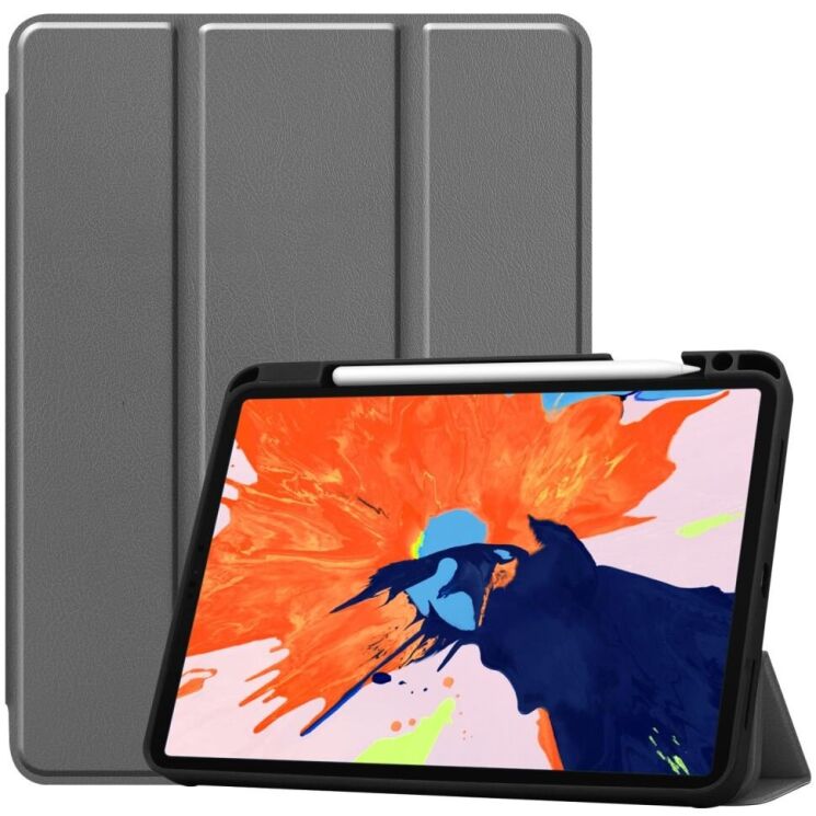 Чехол UniCase Soft UltraSlim для Apple iPad Pro 12.9 (2020/2021/2022) - Grey: фото 1 из 10
