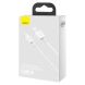 Кабель Baseus Superior Series USB to Lightning (2.4A, 1m) CALYS-A02 - White (895977W). Фото 7 из 22