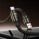Кабель Hoco U143 USB to Type-C (5A, 1.2m) - Black (896451B). Фото 8 из 9