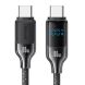 Кабель USAMS SJ742 Type-C to Type-C (100W, 3A, 1.2m) - Gray (896334H). Фото 1 из 14