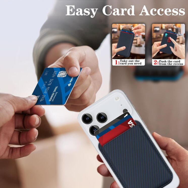 Кардхолдер Reframe Kevlar Fiber - Black: фото 7 з 10