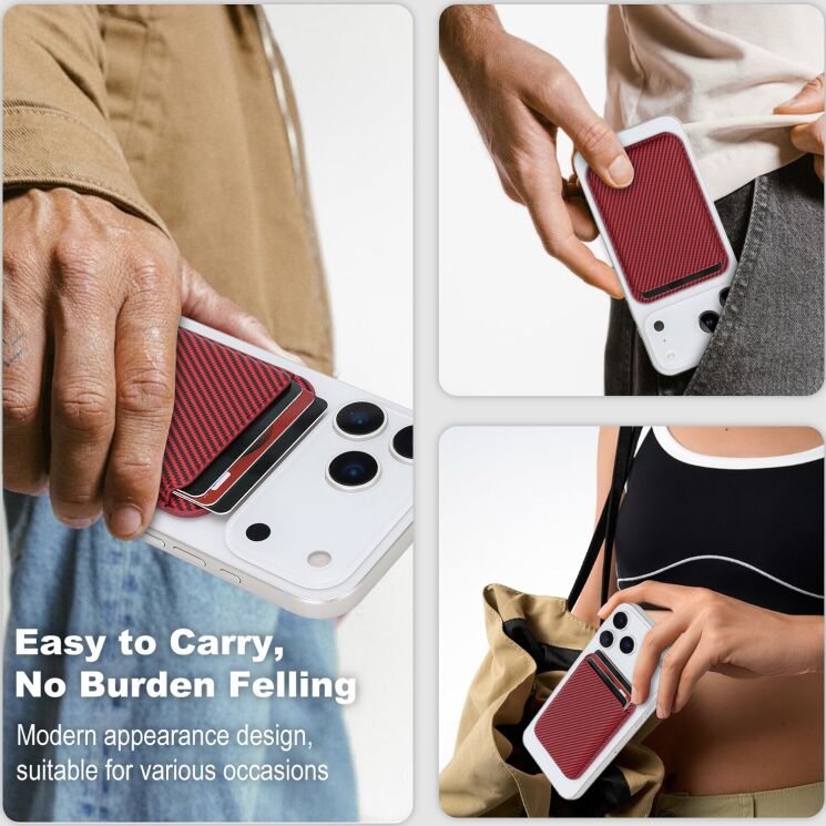 Кардхолдер Reframe Kevlar Fiber - Black: фото 9 з 10