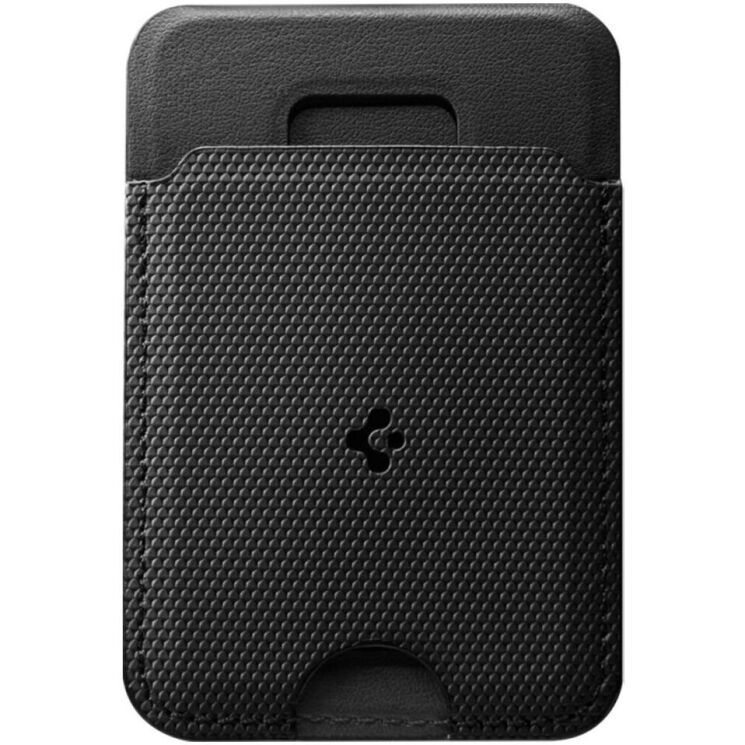 Кардхолдер Spigen Slim Fold (Mag Fit) | S314-1 (AFA10405) - Black: фото 4 из 16