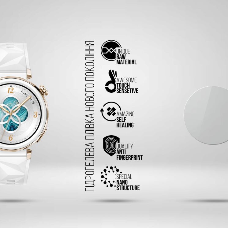 Комплект плівок (6шт) ArmorStandart Watch Film для Huawei Watch GT 5 Pro (42mm): фото 2 з 4