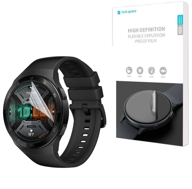 Комплект пленок (6шт) RockSpace Watch Film для Huawei Watch GT 2e: фото 1 из 6