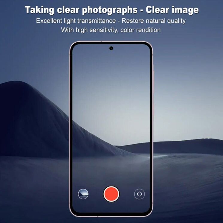 Комплект захисних стекол IMAK Camera Lens Protector для Samsung Galaxy A56 (A566): фото 4 из 9