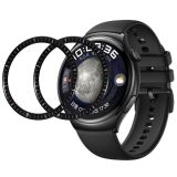 Комплект захисних плівок Deexe Protector Film для Huawei Watch 4 Pro - Black: фото 1 з 4