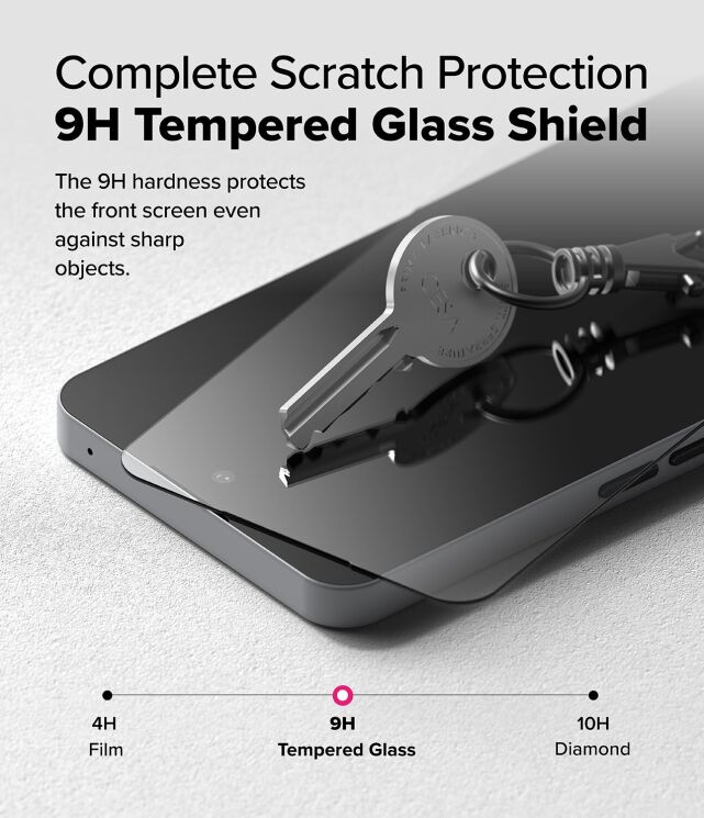 Комплект защитных стекол (2шт) Ringke Easy Slide Tempered Glass для Nothing Phone (3a) / (3a) Pro (8800293853695): фото 6 из 14