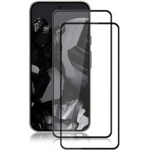 Комплект защитных стекол AMORUS Full Glue для Google Pixel 9 / 9 Pro - Black: фото 1 из 9