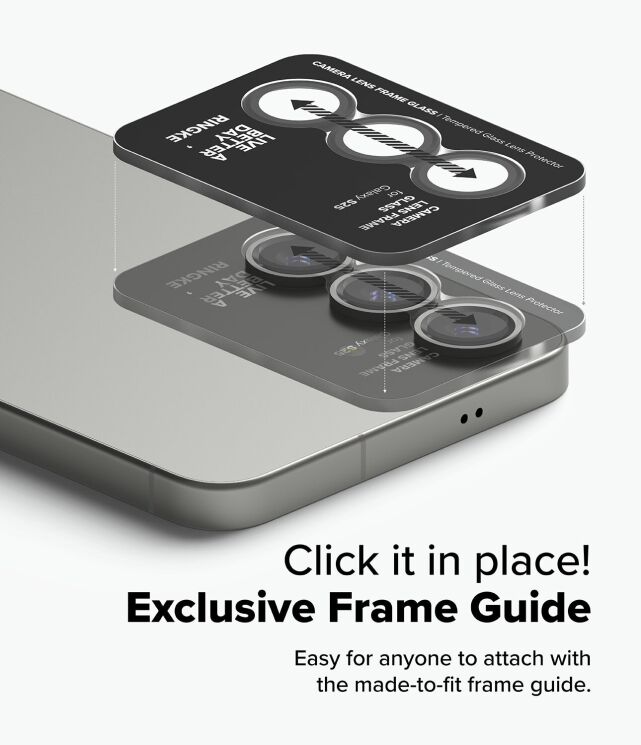 Комплект захисних стекол Ringke Camera Lens Frame Glass для Samsung Galaxy S25 (S931) 8800274968462 (375378) Комплект захисних стекол Ringke Camera Lens Frame Glass для Samsung Galaxy S25 (S931) 8800274968462: фото 6 з 16