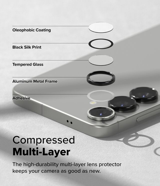 Комплект захисних стекол Ringke Camera Lens Frame Glass для Samsung Galaxy S25 (S931) 8800274968462 (375378) Комплект захисних стекол Ringke Camera Lens Frame Glass для Samsung Galaxy S25 (S931) 8800274968462: фото 9 з 16