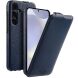 Кожаный чехол MELKCO Jacka Type для Samsung Galaxy S24 Plus (S926) - Dark Blue (347045DB). Фото 1 из 3