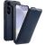 Кожаный чехол MELKCO Jacka Type для Samsung Galaxy S24 Plus (S926) - Dark Blue: фото 1 из 3