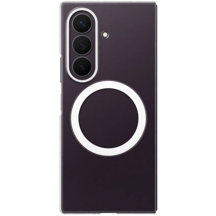 Оригинальный чехол Clear Magnet Case (FF) для Samsung Galaxy Fold 8 Ultra (EF-CF976CTEGUA) - Transparency: фото 2 из 5