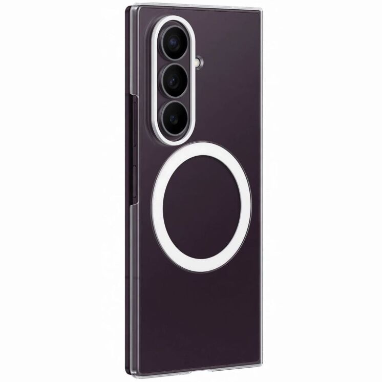 Оригинальный чехол Clear Magnet Case (FF) для Samsung Galaxy Fold 8 Ultra (EF-CF976CTEGUA) - Transparency: фото 3 из 5