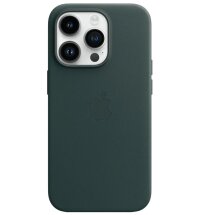 Оригінальний чохол Leather Case with MagSafe для Apple iPhone 14 Pro (MPPH3) - Forest Green: фото 1 з 5