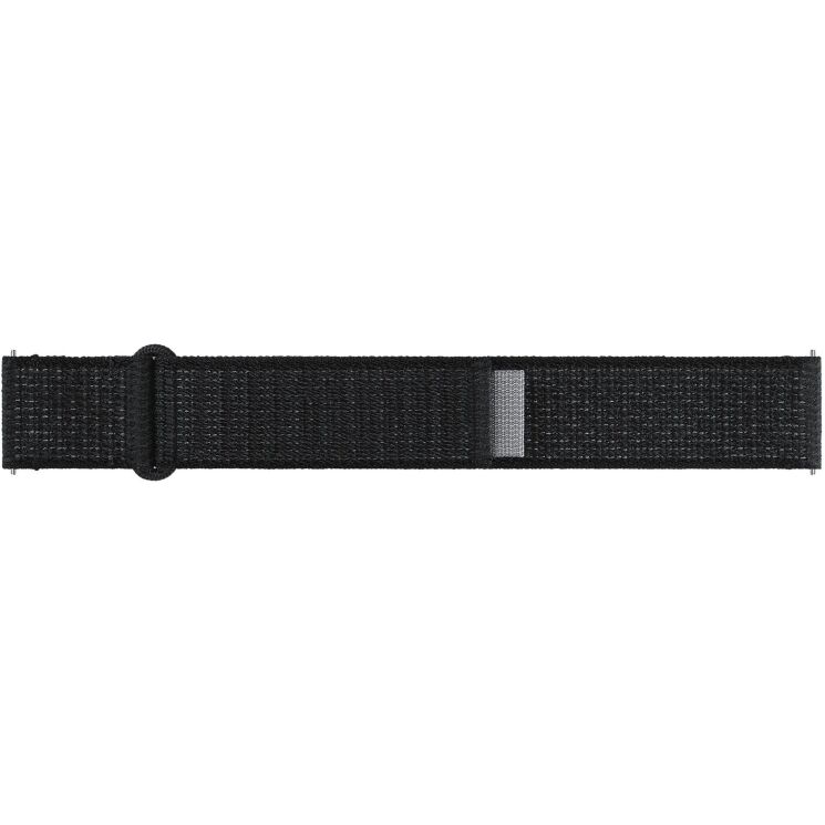 Оригинальный ремешок Fabric Band (S/M) для Samsung Galaxy Watch 4 / 4 Classic / 5 / 5 Pro / 6 / 6 Classic / 7 / FE (ET-SVR93SBEGEU) - Black: фото 3 из 4