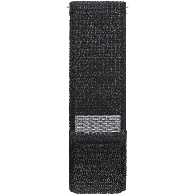 Оригинальный ремешок Fabric Band (S/M) для Samsung Galaxy Watch 4 / 4 Classic / 5 / 5 Pro / 6 / 6 Classic / 7 / FE (ET-SVR93SBEGEU) - Black: фото 2 из 4