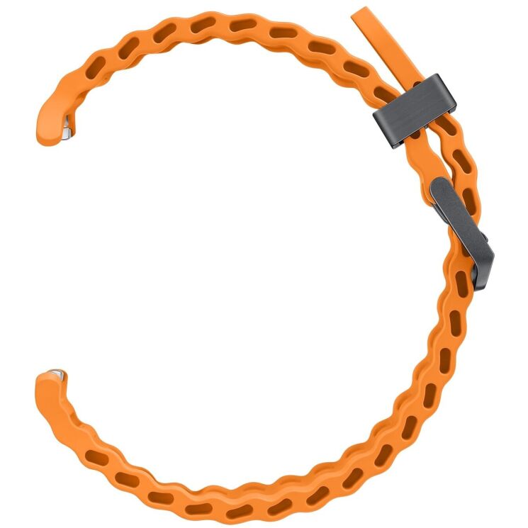 Оригинальный ремешок Marine Band для Samsung Galaxy Watch Ultra (47mm) ET-SNL70MOEGEU - Orange: фото 4 из 4