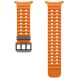Оригинальный ремешок Marine Band для Samsung Galaxy Watch Ultra (47mm) ET-SNL70MOEGEU - Orange (358012O). Фото 2 из 4