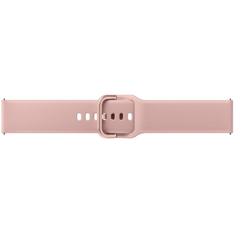 Оригінальний ремінець Sport Band для Samsung Watch Active / Active 2 40mm / Active 2 44mm (ET-SFR82MPEGWW) - Pink Gold: фото 3 з 3