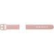 Оригінальний ремінець Sport Band для Samsung Watch Active / Active 2 40mm / Active 2 44mm (ET-SFR82MPEGWW) - Pink Gold (235107P). Фото 2 з 3