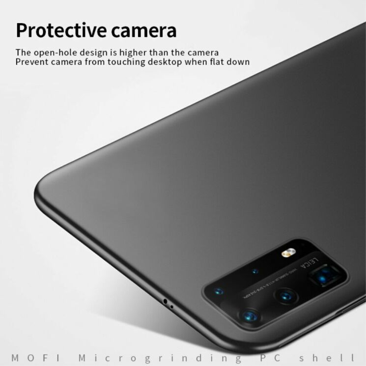 Пластиковий чохол MOFI Slim Shield для Huawei P40 Pro - Black: фото 5 з 9