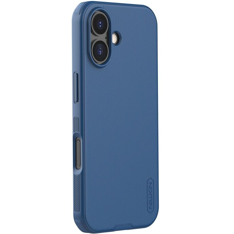 Пластиковий чохол NILLKIN Frosted Shield Pro для Apple iPhone 17 - Blue: фото 2 з 17