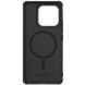 Пластиковый чехол NILLKIN Frosted Shield Pro Magnetic для Xiaomi 14T Pro - Black (365632B). Фото 6 из 13