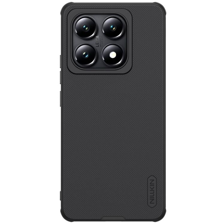 Пластиковый чехол NILLKIN Frosted Shield Pro Magnetic для Xiaomi 14T Pro - Black: фото 1 из 13