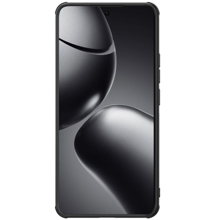 Пластиковый чехол NILLKIN Frosted Shield Pro Magnetic для Xiaomi 14T Pro - Black: фото 5 из 13