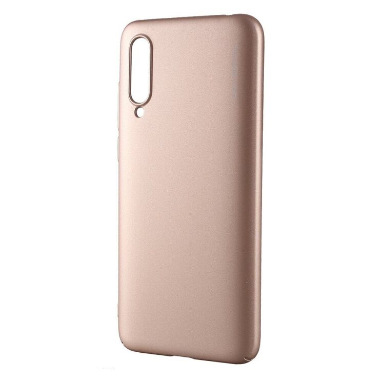 Пластиковий чохол X-LEVEL Slim для Xiaomi Mi 9 Lite / Mi CC9 - Gold: фото 2 з 6