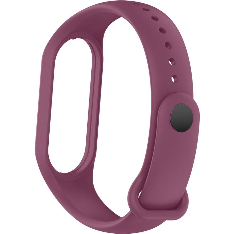 Ремешок ArmorStandart Silicone Strap для Xiaomi Mi Band 5 / Mi Band 6 / Mi Band 7 - Purple: фото 2 из 5