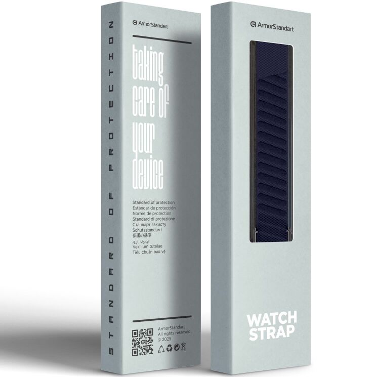 Ремінець ArmorStandart SuperKnit для WHOOP MG / 5.0 - Dark Blue: фото 5 з 5