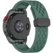 Ремінець Deexe Astra Strap для годинників Garmin з шириною кріплення QuickFit 20mm - Dark Green (270817DG). Фото 1 з 9