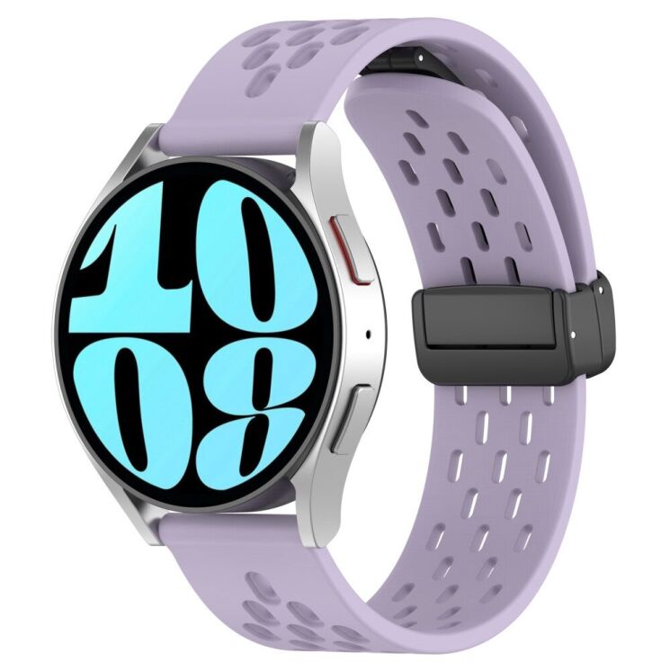 Ремінець Deexe Astra Strap для годинників з шириною кріплення 20мм - Purple: фото 4 з 11