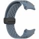 Ремешок Deexe Astra Strap для Samsung Galaxy Watch 4 / 4 Classic / 5 / 5 Pro / 6 / 6 Classic / 7 / FE - Blue (358122L). Фото 3 из 7