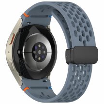 Ремешок Deexe Astra Strap для Samsung Galaxy Watch 4 / 4 Classic / 5 / 5 Pro / 6 / 6 Classic / 7 / FE - Blue: фото 1 из 7
