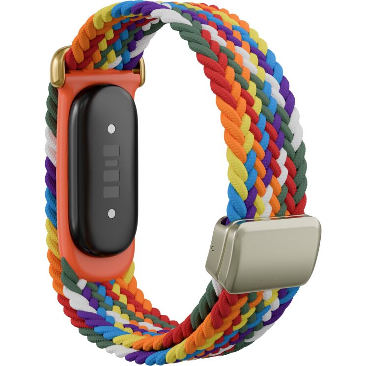 Ремешок Deexe Braided Loop для Google Fitbit Air - Rainbow: фото 3 из 3