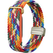 Ремешок Deexe Braided Loop для Google Fitbit Air - Rainbow: фото 1 из 3
