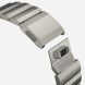 Ремешок Deexe Click Stainless Steel для Apple Watch 46 / 45 / 44 / SE 44 / 42 (Series 1-3) / Ultra / Ultra 2 - Titanium (345121T). Фото 6 из 6
