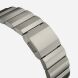 Ремешок Deexe Click Stainless Steel для Apple Watch 46 / 45 / 44 / SE 44 / 42 (Series 1-3) / Ultra / Ultra 2 - Titanium (345121T). Фото 5 из 6