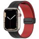 Ремінець Deexe Color Soft Line для Apple Watch 42 (Series 10/11) / 41 / 40 / SE 40 / 38 - Black / Red (303610BR). Фото 5 з 7