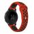 Ремінець Deexe Dual Color для Samsung Galaxy Watch Active - Red / Black: фото 1 з 3