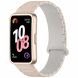 Ремешок Deexe Flexible Fit для Huawei Band 8 / 9 / 10 - Milk Tea / Rock White (328519EW). Фото 2 из 6